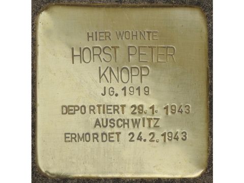 Schloßstr. 32 Horst Peter Knopp