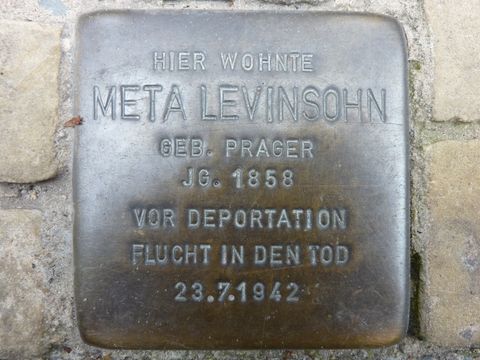 Stolperstein für Meta Levinsohn, 17.8.2010