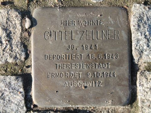 Stolperstein für Gittel Zellner