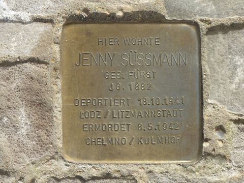 Stolperstein Jenny Süssmann