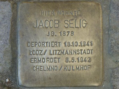 Stolperstein für Jacob Selig
