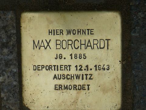 Stolperstein für Max Borchart