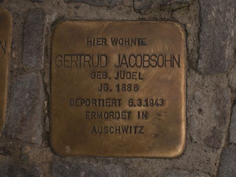 Stolperstein Gertrud Jacobsohn