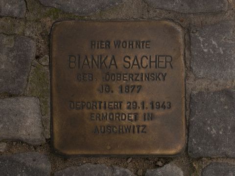 Stolperstein Bianka Sacher
