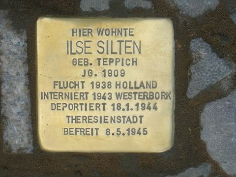 Stolperstein für Ilse Silten