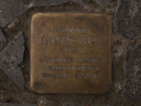 Stolperstein Richard Stern
