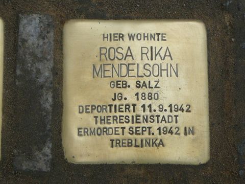 Stolperstein Rosa Rika Mendelsohn