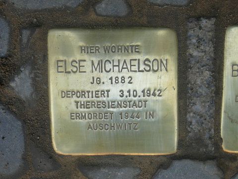 Stolperstein Else Michaelson