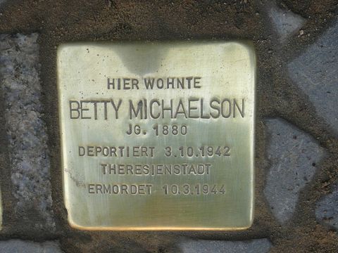 Stolperstein Betty Michaelson