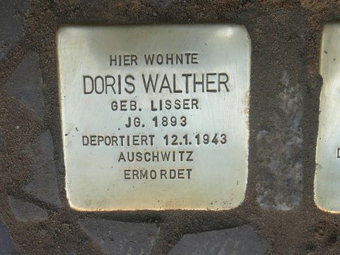 Stolperstein Doris Walther
