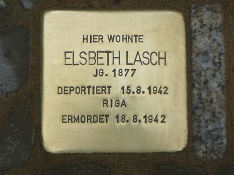 Stolperstein für Elsbeth Lasch