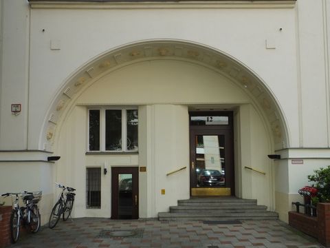 Hauseingang Duisburger Str. 12, 2014