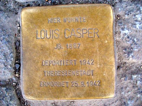 Stolperstein für Louis Casper