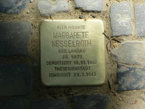 Stolperstein Margarete Nesselroth