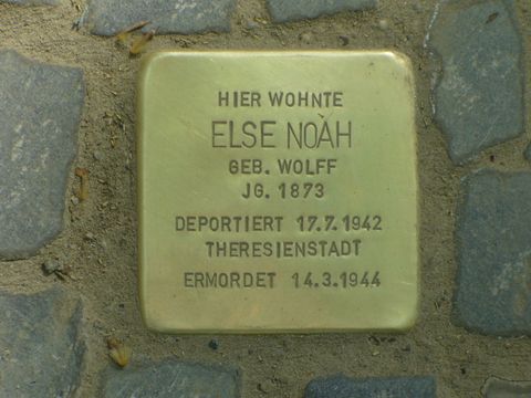 Stolperstein Else Noah