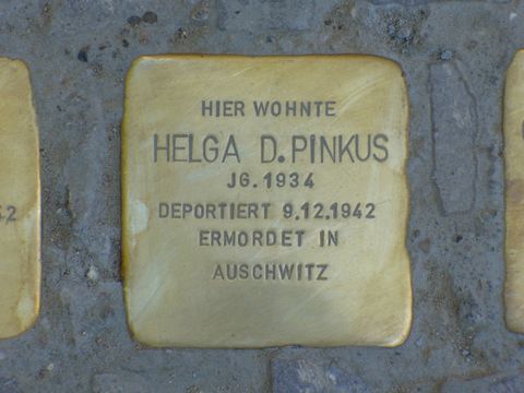 Stolperstein für Helga D. Pinkus