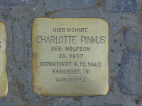 Stolperstein für Charlotte Pinkus