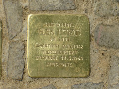 Stolperstein für Elsa Herzog