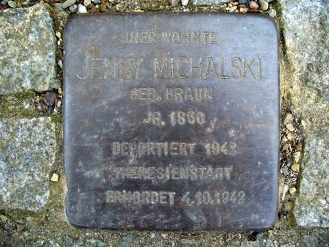 Stolperstein für Jenny Michalski