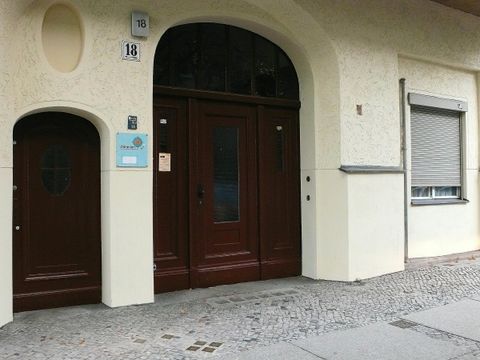 Hauseingang Droysenstr. 18