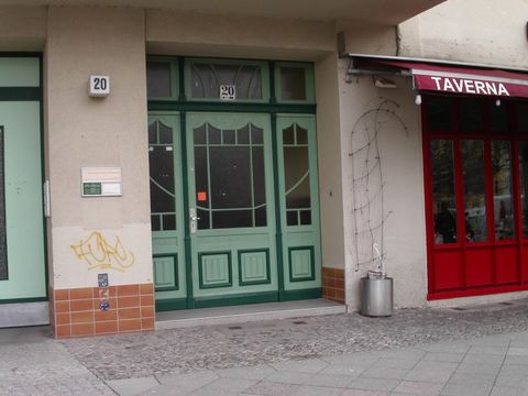 Hauseingang Holtzendorffstraße 20