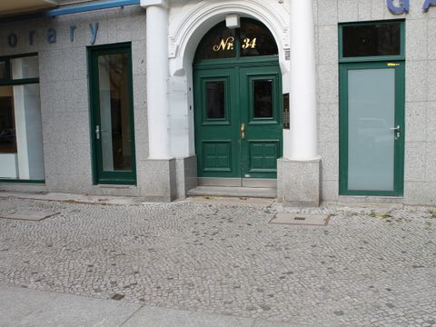 Hauseingang Mommsenstr. 34