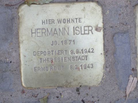 Stolperstein Hermann Isler