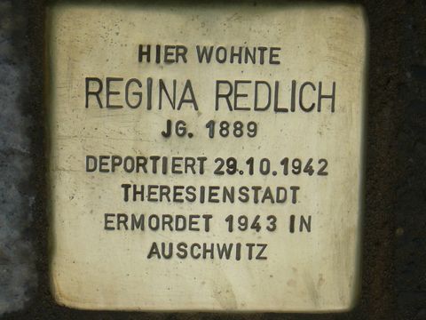 Stolperstein für Regina Redlich