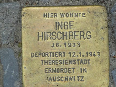 Stolperstein Inge Helga Hirschberg