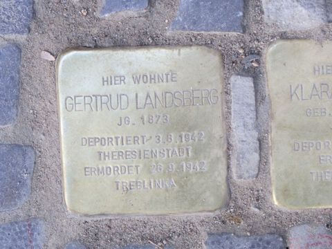 Stolperstein Gertrud Landsberg
