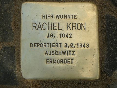 Stolperstein für Rachel Kron