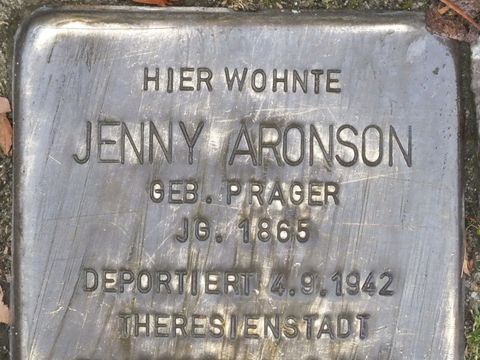 Stolperstein Jenny Aronson