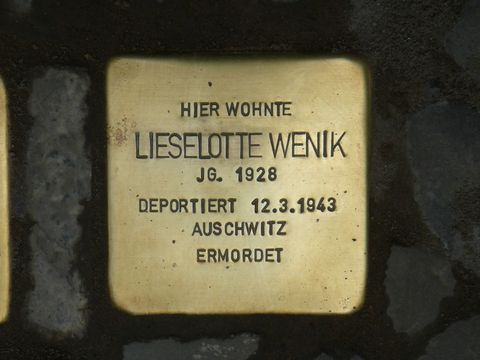 Stolperstein Lieselotte Wenik