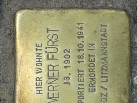 Stolperstein Werner Fürst