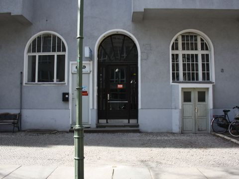 Hauseingang Markgraf-Albrecht-Str. 14, 23.03.11