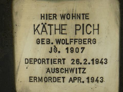 Stolperstein für Käthe Pich