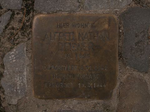 Stolperstein Alfred Nathan Reisner, 25.08.2012