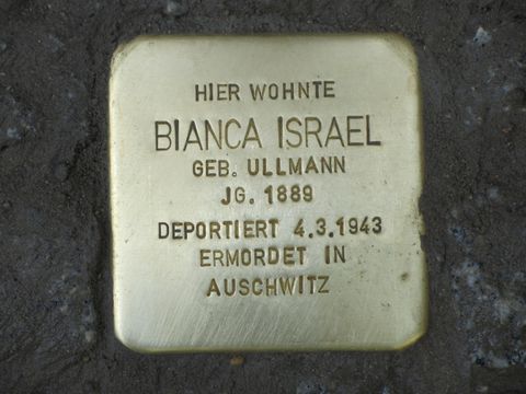 Stolperstein Bianca Israel