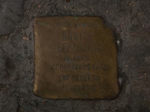 Stolperstein Daniel Bernstein, 22.07.2012