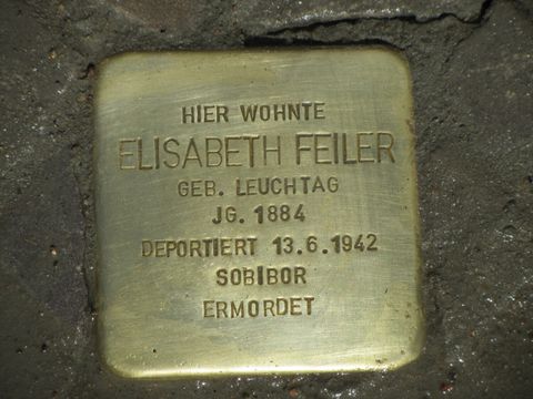 Stolperstein Elisabeth Feiler