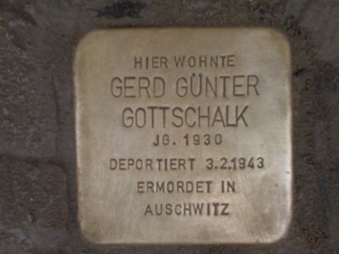 Stolperstein Gerd Günter Gottschalk