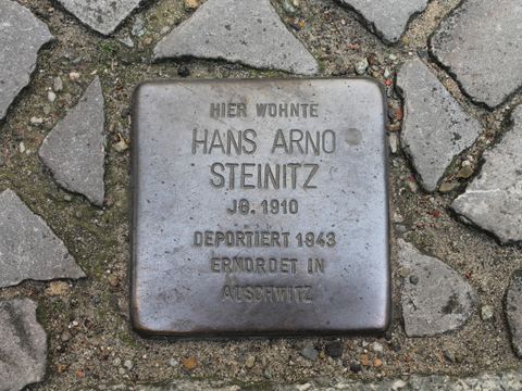 Stolperstein Hans Arno Steinitz
