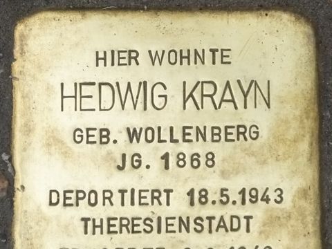 Stolperstein Hedwig Krayn