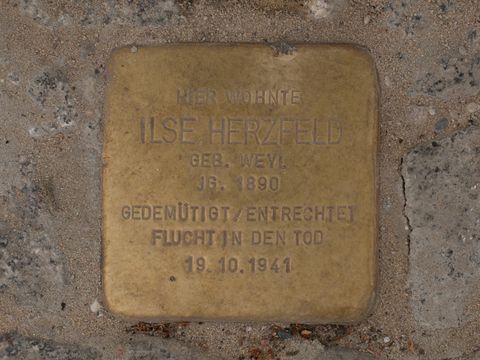 Stolperstein für Ilse Herzfeld