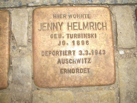 Stolperstein für Jenny Helmrich