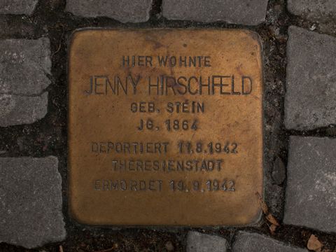 Stolperstein Jenny Hirschfeld