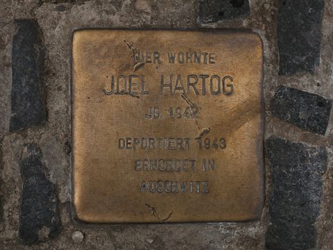Stolperstein Joel Hartog, 03.06.2012