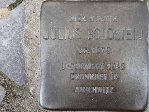 Stolperstein Julius Goldstein
