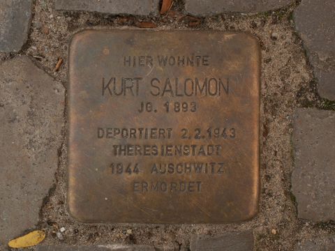 Stolperstein Kurt Salomon
