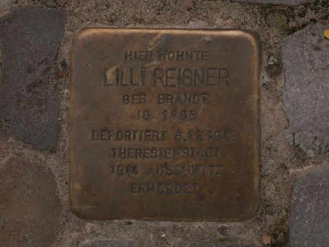 Stolperstein Lilli Reisner, 25.08.2012